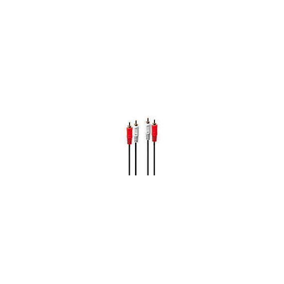 Lindy Premium - Audio cable - RCA x 2 (M) to RCA x 2 (M)  | 35661
