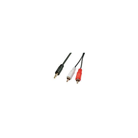 Lindy Premium - Audio cable - RCA x 2 (M) to stereo mini  | 35681