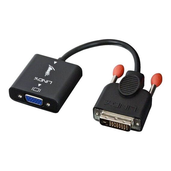 Lindy - DVI adapter - HD-15 (VGA) (F) to DVI-D (M) - 20 c | 38189