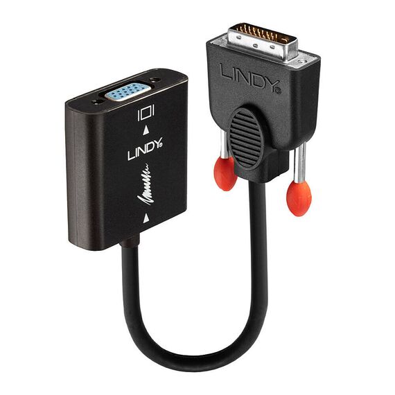 Lindy - DVI adapter - HD-15 (VGA) (F) to DVI-D (M) - 20 c | 38189