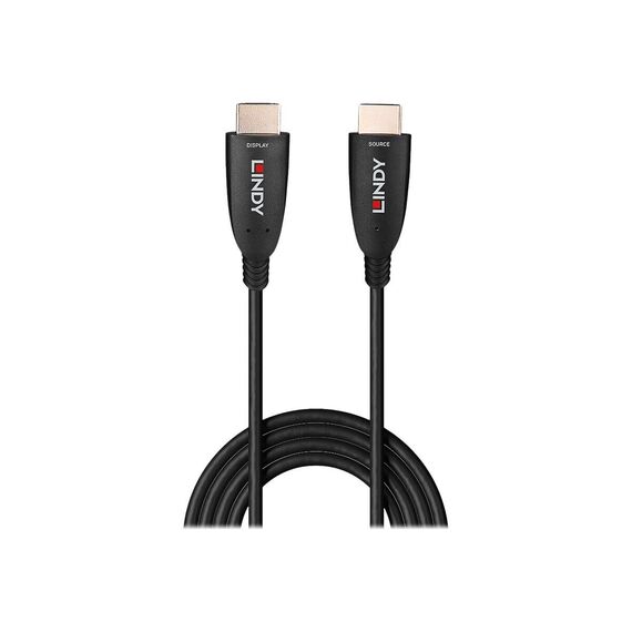 Lindy - HDMI cable - HDMI male to HDMI male - 40 m - fibr | 38514