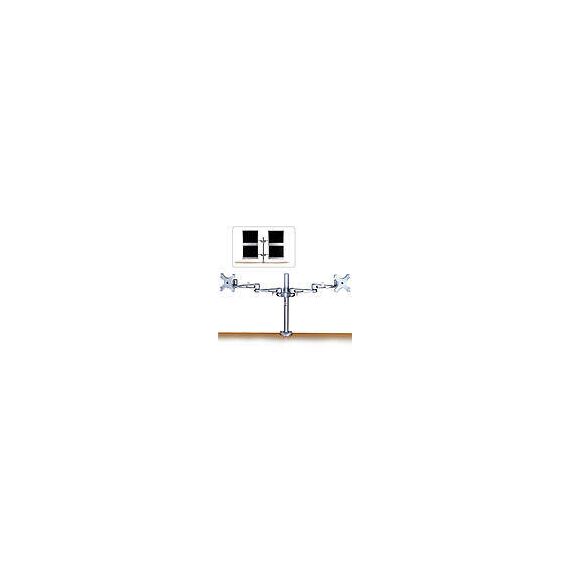 Lindy Dual Adjustable LCD Arms - Mounting component (2 ar | 40697