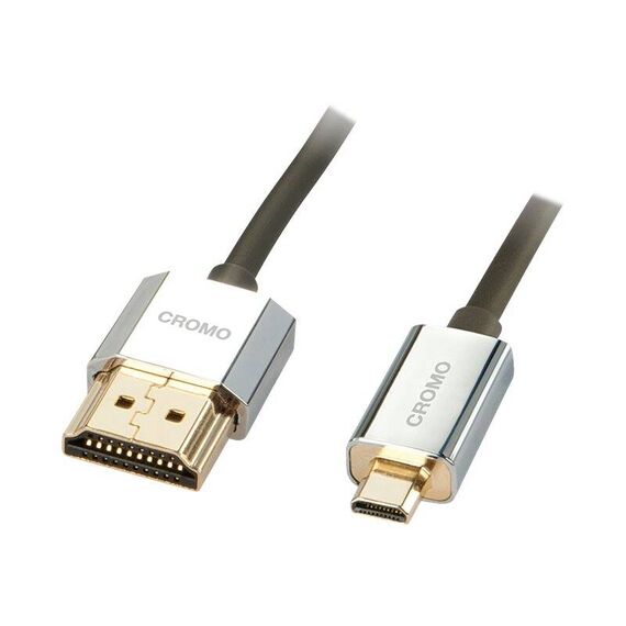 Lindy CROMO Slim High Speed HDMI to micro HDMI Cable with | 41681