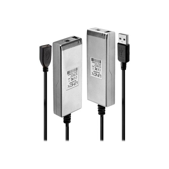 LINDY USB 2.0 MM LWL/Fibre Optic Extender - USB extender  | 42702