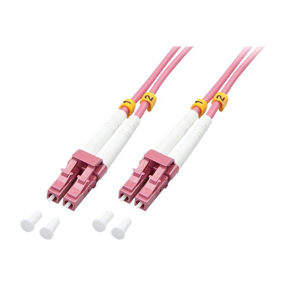 Lindy - Patch cable - LC multi-mode (M) to LC multi-mode  | 46345