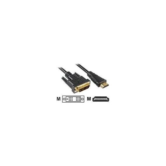 Sharkoon - Adapter cable - single link - HDMI mal | 4044951009060