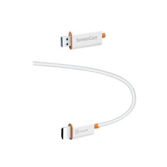 j5create JVAW56 - Wireless audio / video adapter - whi | JVAW56-N