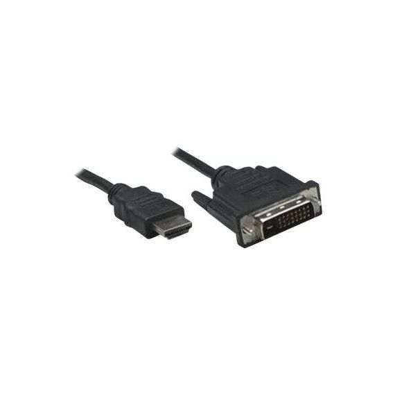 TECHly - Adapter cable - HDMI male to DVI-D mal | ICOC-HDMI-D-018