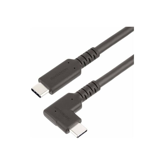 StarTech.com 3ft (1m) Rugged Right Angle USB-C Cab | RUSB31CC1MBR