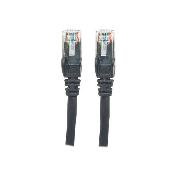 Intellinet Network Patch Cable, Cat6, 0.5m, Black, CCA,  | 342032