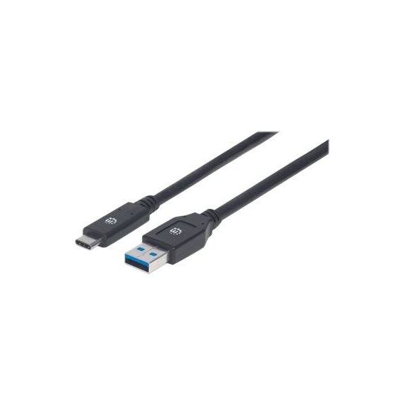 Manhattan USB-C to USB-A Cable, 3m, Male to Male, 5 Gbps | 354981