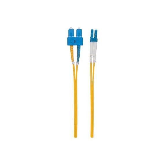 Intellinet Fibre Optic Patch Cable, OS2, LC/SC, 3m, Yell | 472050
