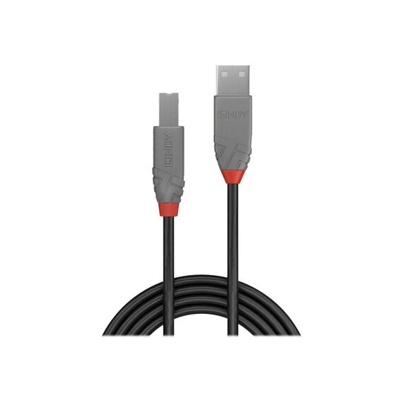 Lindy Anthra Line - USB cable - USB (M) to USB Type B (M) | 36677