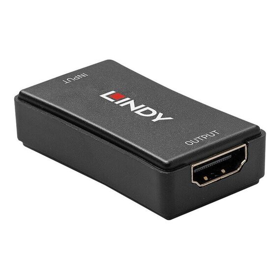 LINDY HDMI 4K Repeater / Extender - Video/audio extender  | 38015
