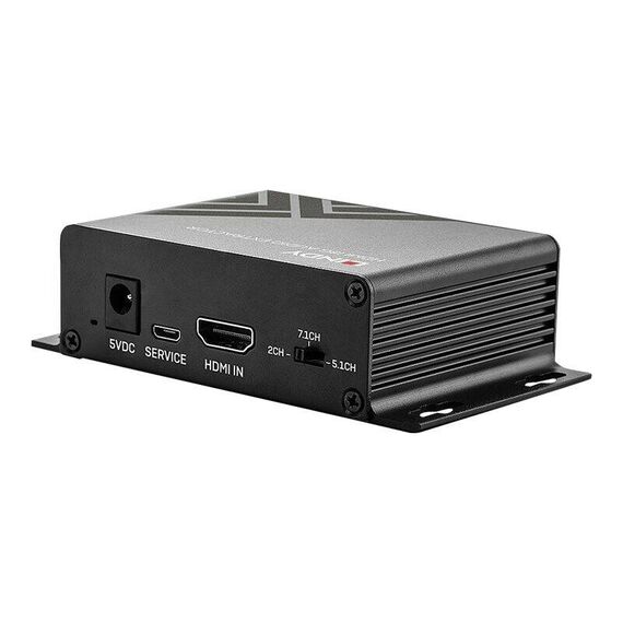 Lindy 18G - HDMI audio signal extractor - black | 38361