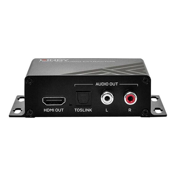 Lindy 18G - HDMI audio signal extractor - black | 38361