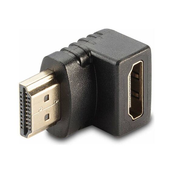Lindy 90° Adapter - Down - HDMI right angle adapter - HDM | 41085