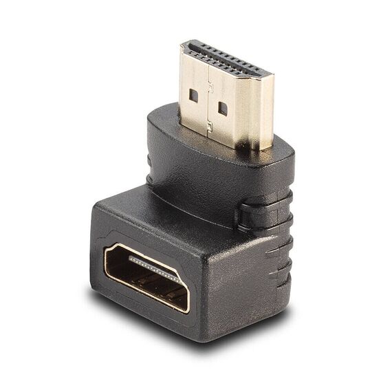 Lindy 90° Adapter - Down - HDMI right angle adapter - HDM | 41085