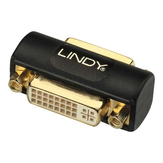 Lindy Premium - DVI gender changer - DVI-I (F) to DVI-I ( | 41233
