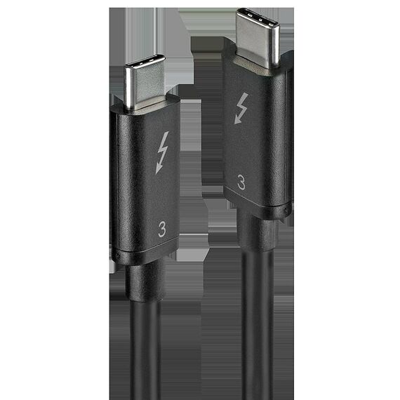 Lindy - Thunderbolt cable - USB-C (M) to USB-C (M) - USB  | 41555