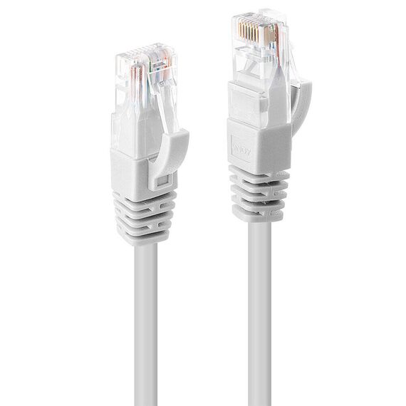 Lindy - Patch cable - RJ-45 (M) to RJ-45 (M) - 2 m - UTP  | 48093