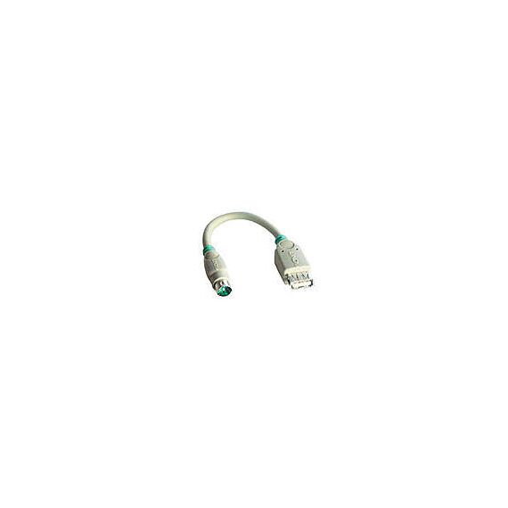 Lindy - Mouse adapter - USB (F) to PS/2 (M) - 15 cm | 70002