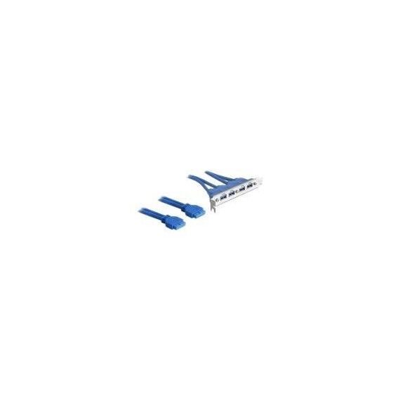 Delock Slot bracket - USB panel - 19 pin USB 3.0 header ( | 82974