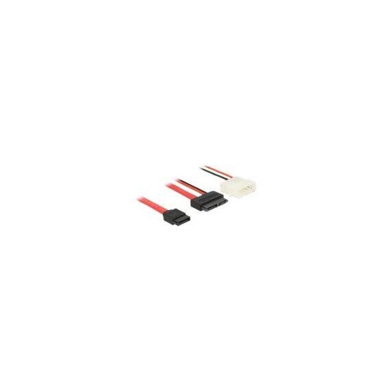 DeLOCK - SATA cable - Slimline SATA (F) to 4 PIN internal | 84790