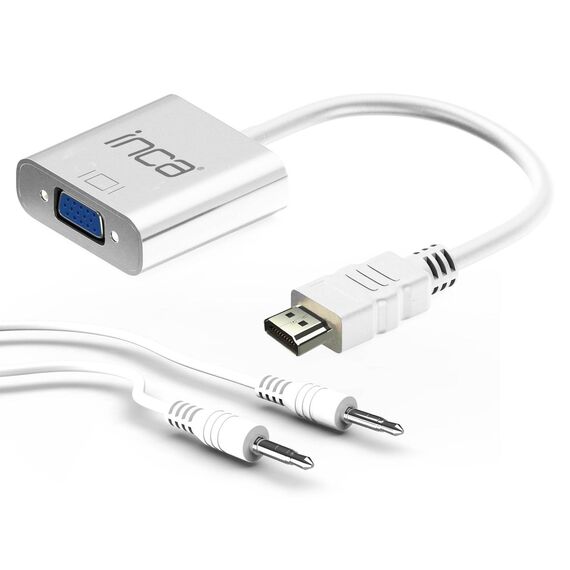 Inca IHTVJ-7 HDMI to VGA Converter White IHTVJ7