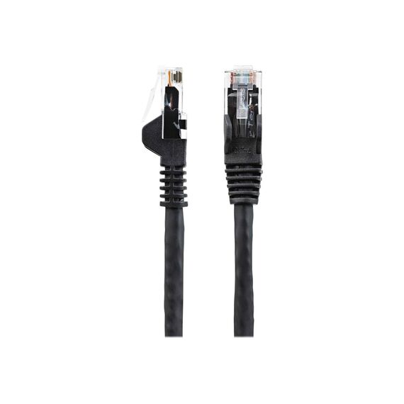 StarTech.com 15m LSZH CAT6 Ethernet Cable, 10 Gig | N6LPATCH15MBK