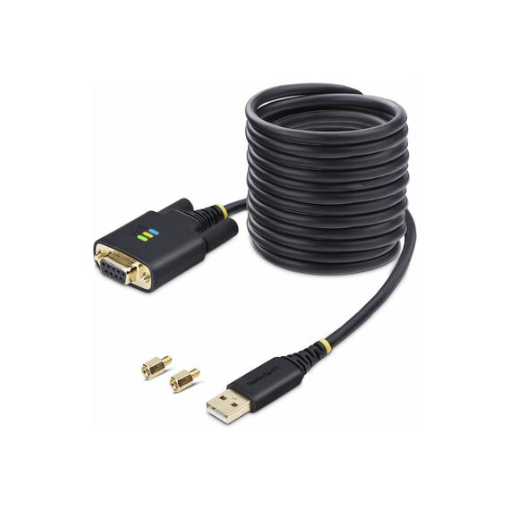 StarTech.com 10ft (3m) USB to Null Modem Se | 1P10FFCN-USB-SERIAL
