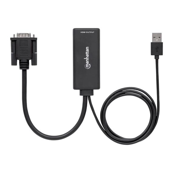 Manhattan VGA and USB-A to HDMI Converter, Analog VGA Vi | 152426