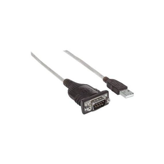 Manhattan USB-A to Serial Converter cable, 45cm, Male to | 205153