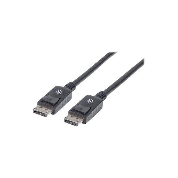 Manhattan DisplayPort 1.2 Cable, 4K@60hz, 1m, Male to Ma | 306935