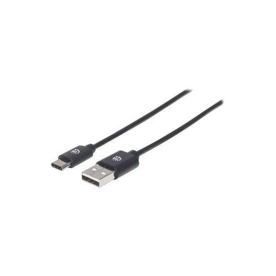Manhattan USB-C to USB-A Cable, 1m, Male to Male, 480 Mb | 353298