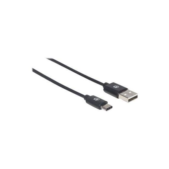 Manhattan USB-C to USB-A Cable, 1m, Male to Male, 480 Mb | 353298