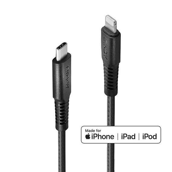 Lindy - Lightning cable - 24 pin USB-C male to Lightning  | 31285