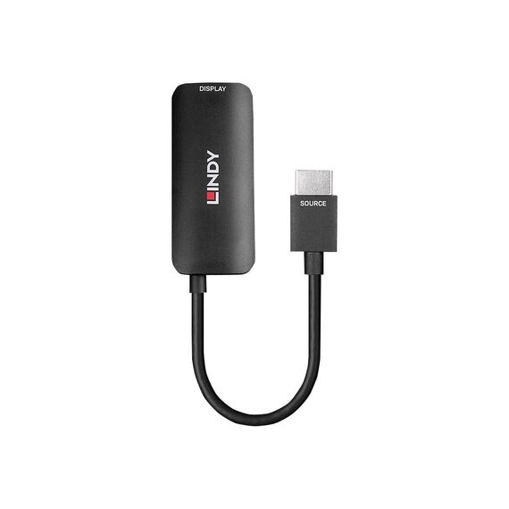 Lindy - Adapter - HDMI male to DisplayPort, Micro-USB Typ | 38327