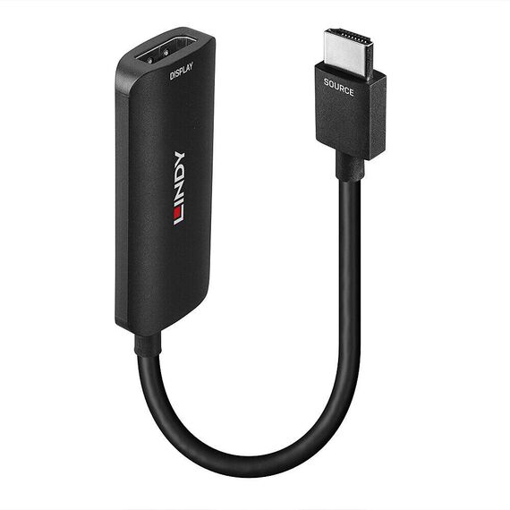 Lindy - Adapter - HDMI male to DisplayPort, Micro-USB Typ | 38327