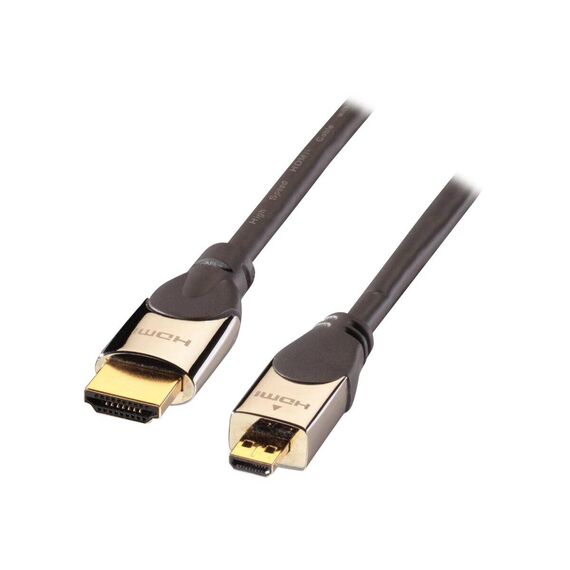 Lindy CROMO High-Speed-HDMI-Kabel mit Ethernet - HDMI cab | 41421