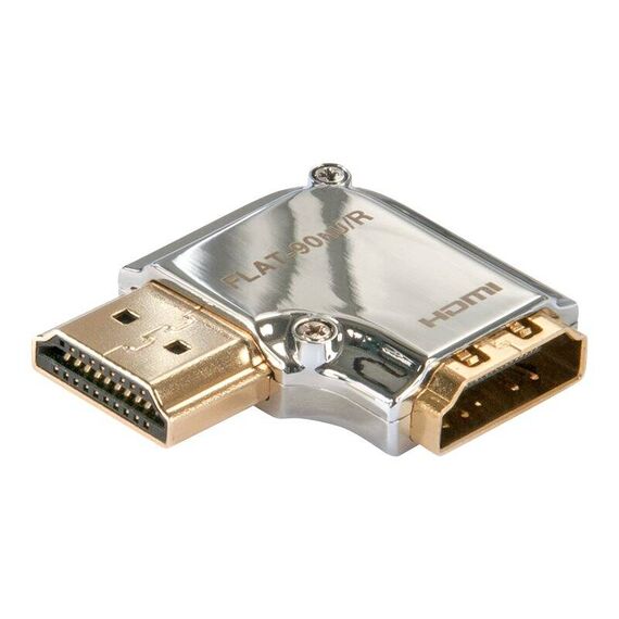 Lindy CROMO - HDMI right angle adapter - HDMI (M) to HDMI | 41507