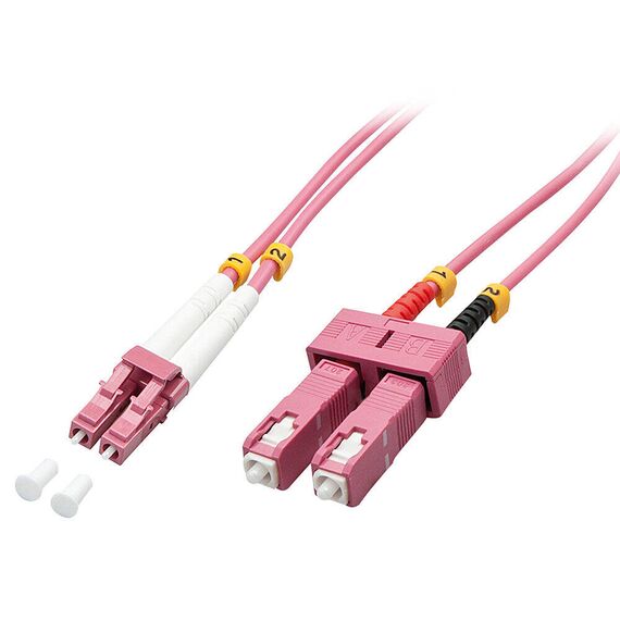 Lindy - Patch cable - SC multi-mode (M) to LC multi-mode  | 46360