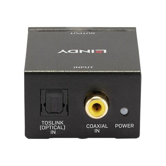 Lindy - Digital to analogue audio converter - black | 70368