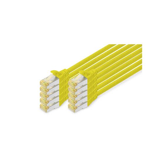 DIGITUS - Patch cable - RJ-45 (M) to RJ-45 ( | DK-1644-A-030-Y-10