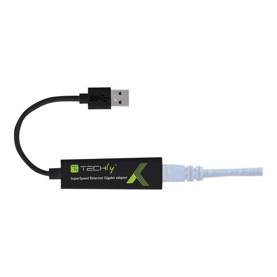 TECHly USB 3.0 Gigabit Adapter - Network ad | IDATA-USB-ETGIGA3T2
