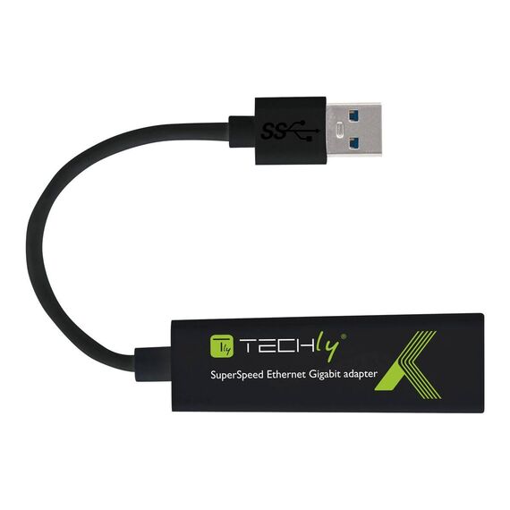 TECHly USB 3.0 Gigabit Adapter - Network ad | IDATA-USB-ETGIGA3T2