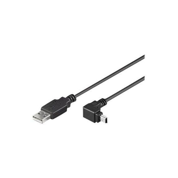Techly - USB cable - USB (M) to mini-USB Ty | ICOC-MUSB-AA-018ANG