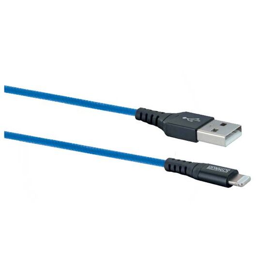 Schwaiger LPRO440 501 Blue USB A Lightning 1.2 m LPRO440501