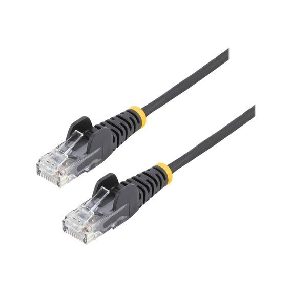 StarTech.com 1.5m Slim LSZH CAT6 Ethernet Cable,  | N6PAT150CMBKS
