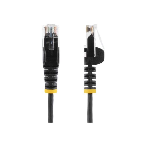 StarTech.com 1.5m Slim LSZH CAT6 Ethernet Cable,  | N6PAT150CMBKS
